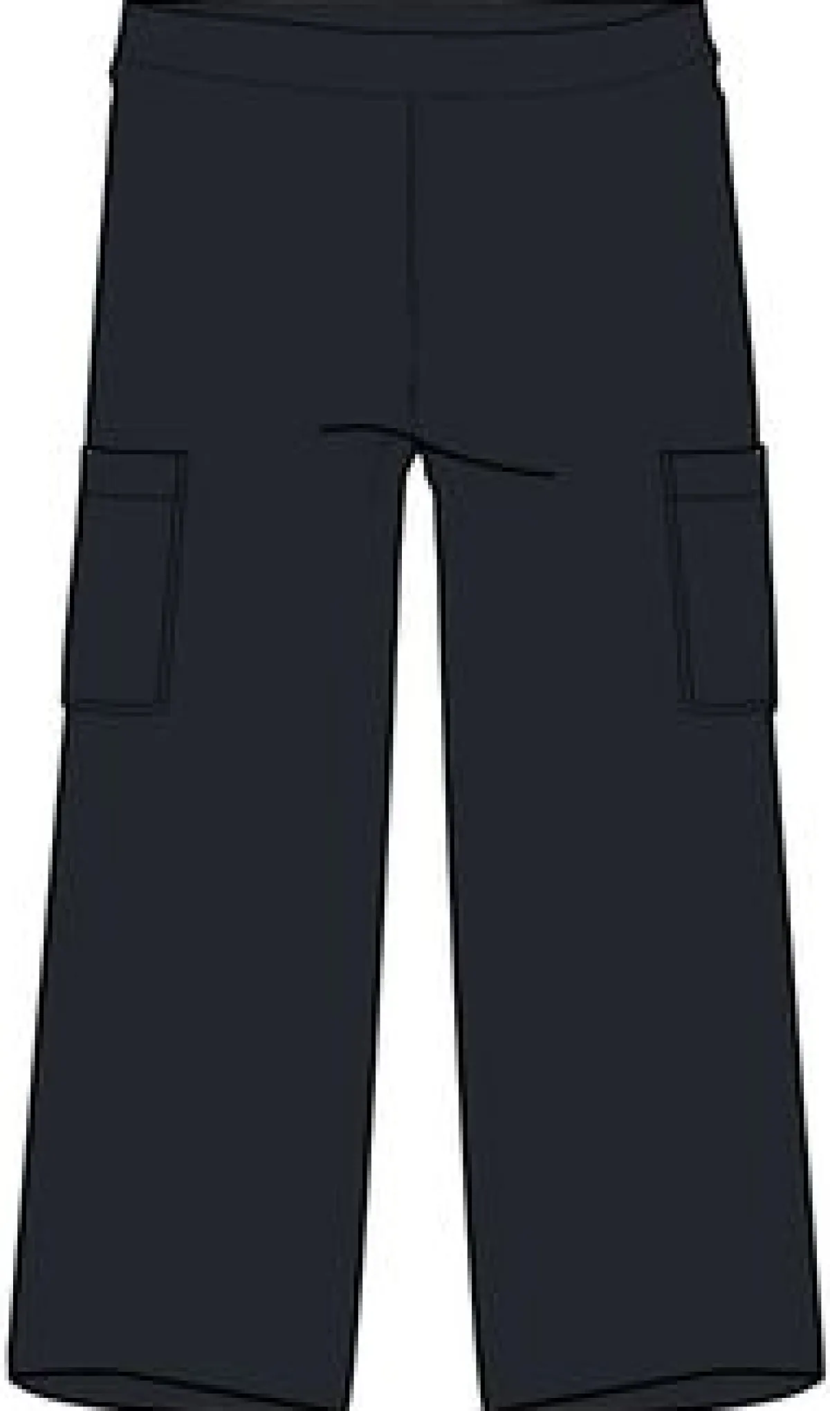 Pants|Overalls & Pants|Passenger Someday Organic Cotton Corduroy Cropped Pant - Black