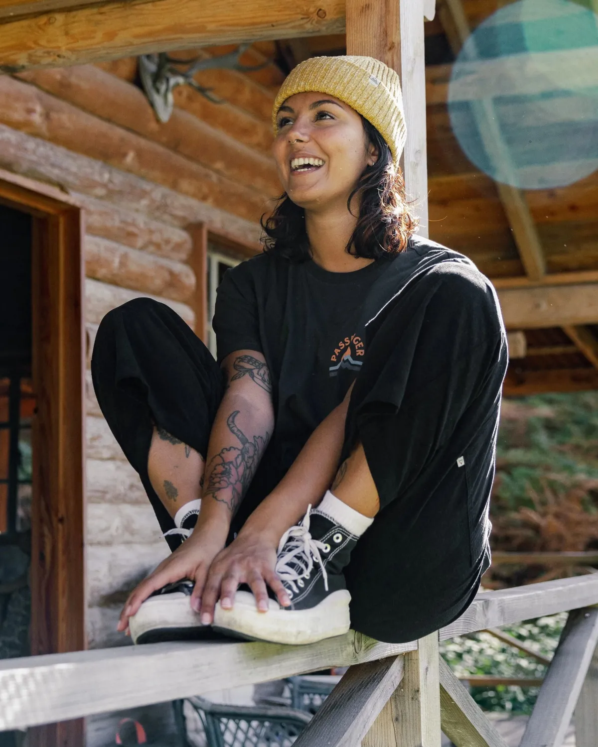 Pants|Overalls & Pants|Passenger Someday Organic Cotton Corduroy Cropped Pant - Black