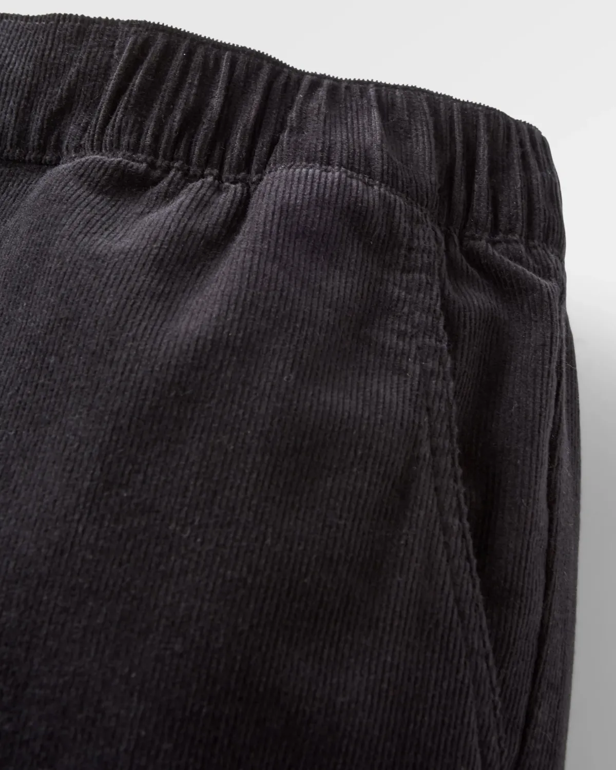 Pants|Overalls & Pants|Passenger Someday Organic Cotton Corduroy Cropped Pant - Black