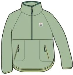Fleece|Fleece|Passenger Sorrel Recycled Polar Fleece - Green Fig GreenFig