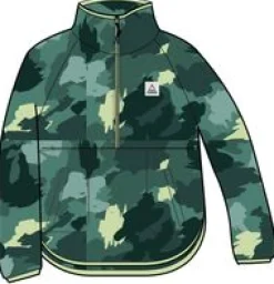 Fleece|Fleece|Passenger Sorrel Recycled Polar Fleece - Alpine Camo Rain Forest AlpineCamoRainForest