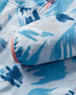 Fleece|Fleece|Passenger Sorrel Recycled Polar Fleece - Abstract Mountain Blue Fog AbstractMountainBlueFog