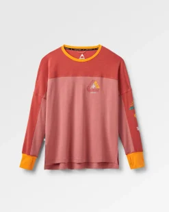 Outdoor Active|T-Shirts & Tank Tops|Passenger Sorrento Recycled Active Long Sleeve T-Shirt - Dusty Rose DustyRose