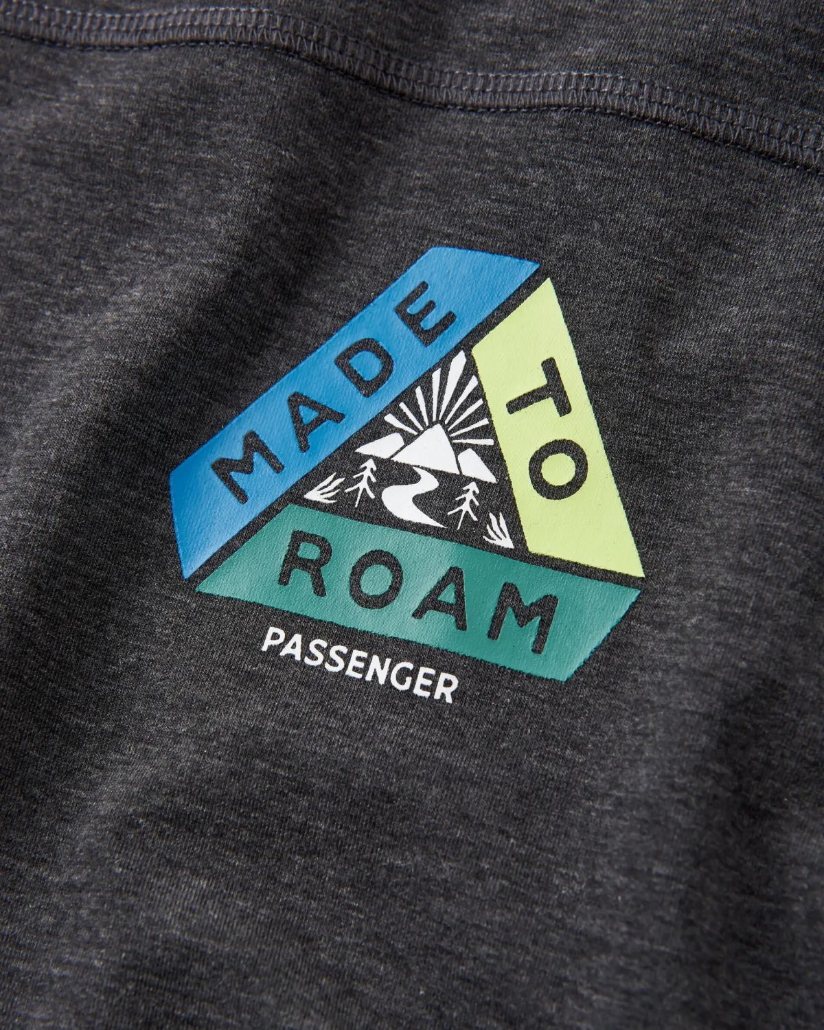 Tops|Outdoor Active|Passenger Sorrento Recycled Active Long Sleeve T-Shirt - Black