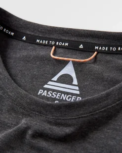 Tops|Outdoor Active|Passenger Sorrento Recycled Active Long Sleeve T-Shirt - Black