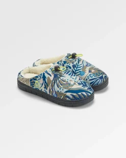 Footwear|Footwear|Passenger Step Out Slipper - Abstract Seaweed Pistachio AbstractSeaweedPistachio