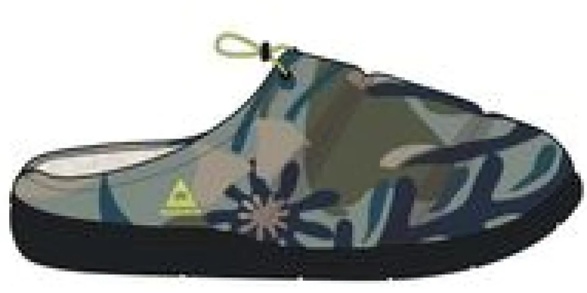Footwear|Footwear|Passenger Step Out Slipper - Abstract Seaweed Pistachio AbstractSeaweedPistachio