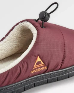 Slippers|Footwear|Passenger Step Out Slipper - Wine