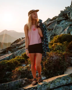 Tank Tops|Passenger Sunburst Organic Tank Top - Soft Shell Pink SoftShellPink