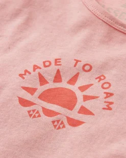Tank Tops|Passenger Sunburst Organic Tank Top - Soft Shell Pink SoftShellPink