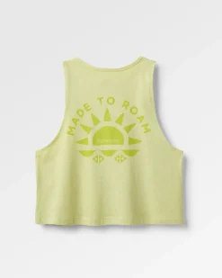 Tank Tops|Passenger Sunburst Organic Tank Top - Soft Lime Juice SoftLimeJuice