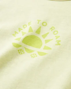 Tank Tops|Passenger Sunburst Organic Tank Top - Soft Lime Juice SoftLimeJuice