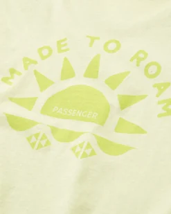 Tank Tops|Passenger Sunburst Organic Tank Top - Soft Lime Juice SoftLimeJuice