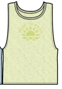 Tank Tops|Passenger Sunburst Organic Tank Top - Soft Lime Juice SoftLimeJuice