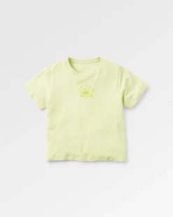 T-Shirts & Tank Tops|Passenger Sunburst Organic T-Shirt - Soft Lime Juice SoftLimeJuice