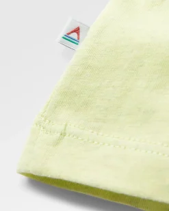 T-Shirts & Tank Tops|Passenger Sunburst Organic T-Shirt - Soft Lime Juice SoftLimeJuice