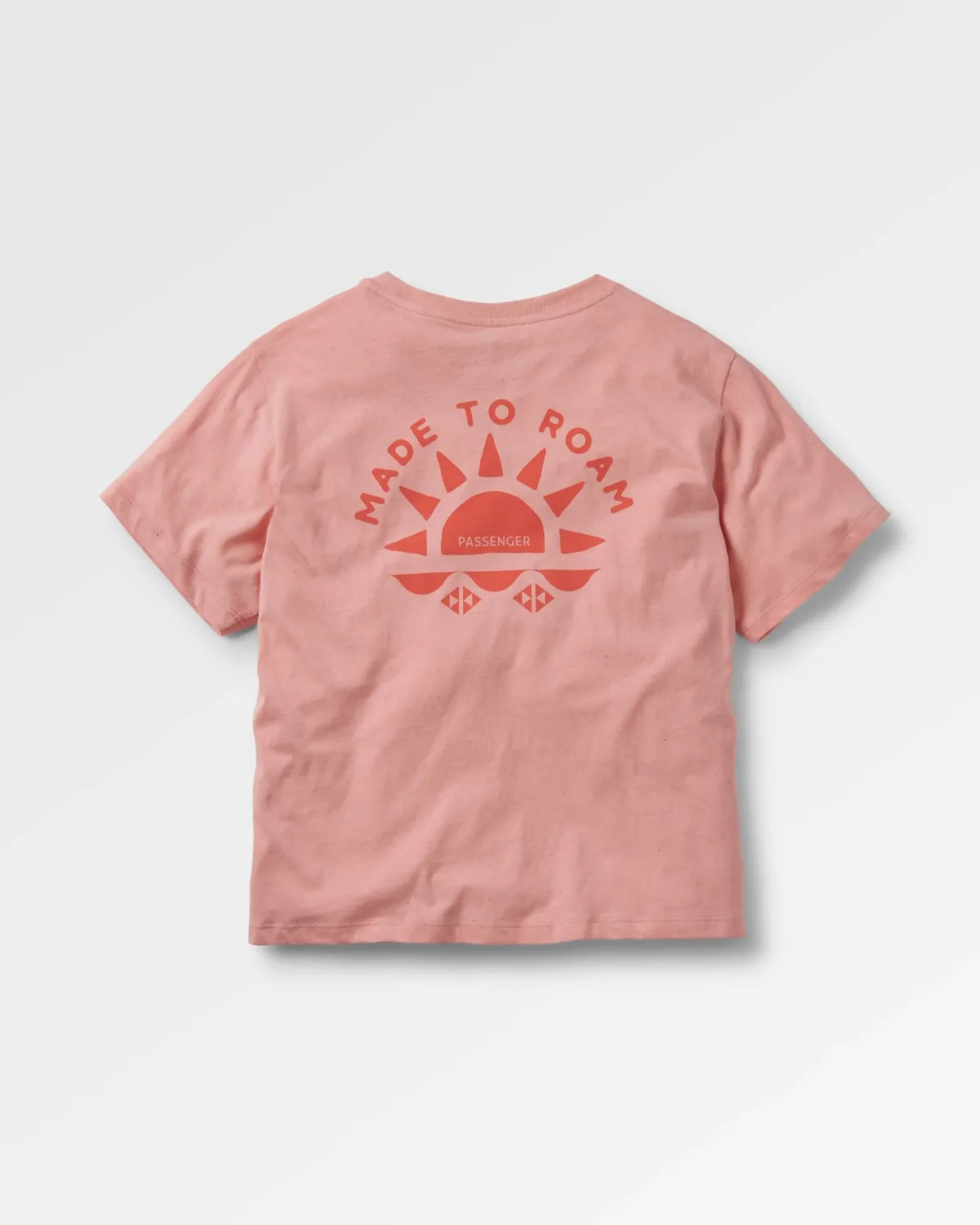 T-Shirts & Tank Tops|Passenger Sunburst Organic T-Shirt - Soft Shell Pink SoftShellPink