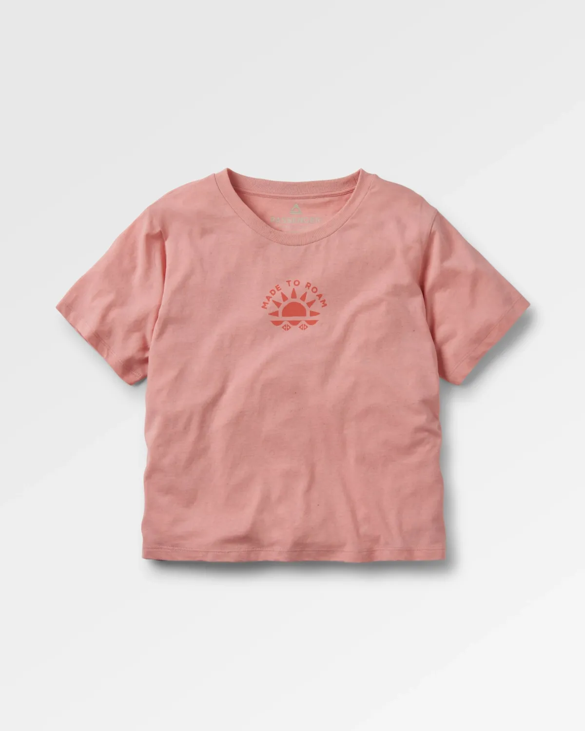 T-Shirts & Tank Tops|Passenger Sunburst Organic T-Shirt - Soft Shell Pink SoftShellPink