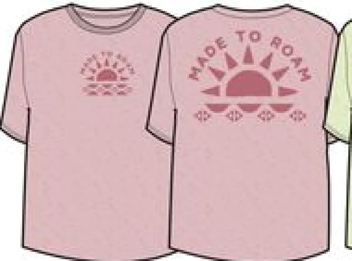 T-Shirts & Tank Tops|Passenger Sunburst Organic T-Shirt - Soft Shell Pink SoftShellPink