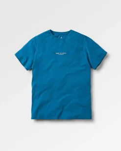 T-Shirts & Tank Tops|T-Shirts & Tank Tops|Passenger Sundown Recycled Cotton T-Shirt - Blue Steel BlueSteel