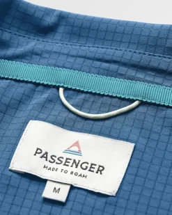 Shirts|Passenger Sundowner Stretch Short Sleeve Shirt - Tidal Blue TidalBlue