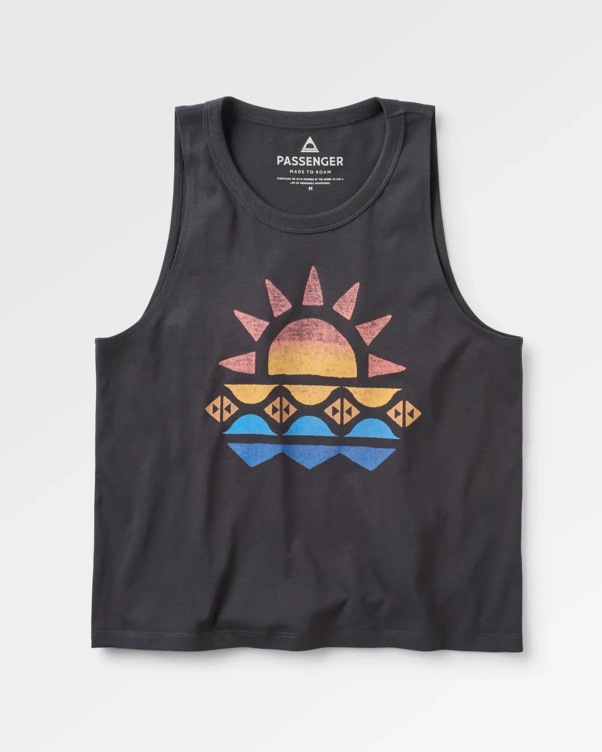 Tops & T-Shirts|Tank Tops|Passenger Sunray Recycled Cotton Tank Top - Black