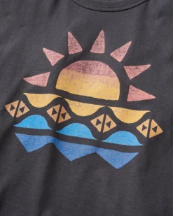 Tops & T-Shirts|Tank Tops|Passenger Sunray Recycled Cotton Tank Top - Black