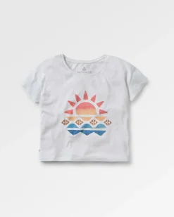 Tops & T-Shirts|Passenger Sunray Recycled Cotton T-Shirt - White