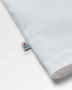 Tops & T-Shirts|Passenger Sunray Recycled Cotton T-Shirt - White