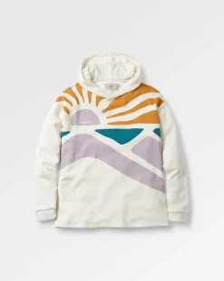 Hoodies|Passenger Sunsets Organic Cotton Hoodie - Marshmallow