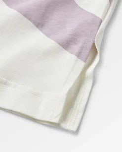 T-Shirts & Tank Tops|Tops & T-Shirts|Passenger Sunsets Organic Cotton Long Sleeve T-Shirt - Marshmallow