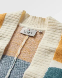 Knitwear|Sweaters|Passenger Sunsets Recycled Knitted Sweater - Marshmallow