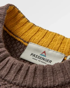 Sweaters|Passenger Swell Knitted Sweater - Coffee