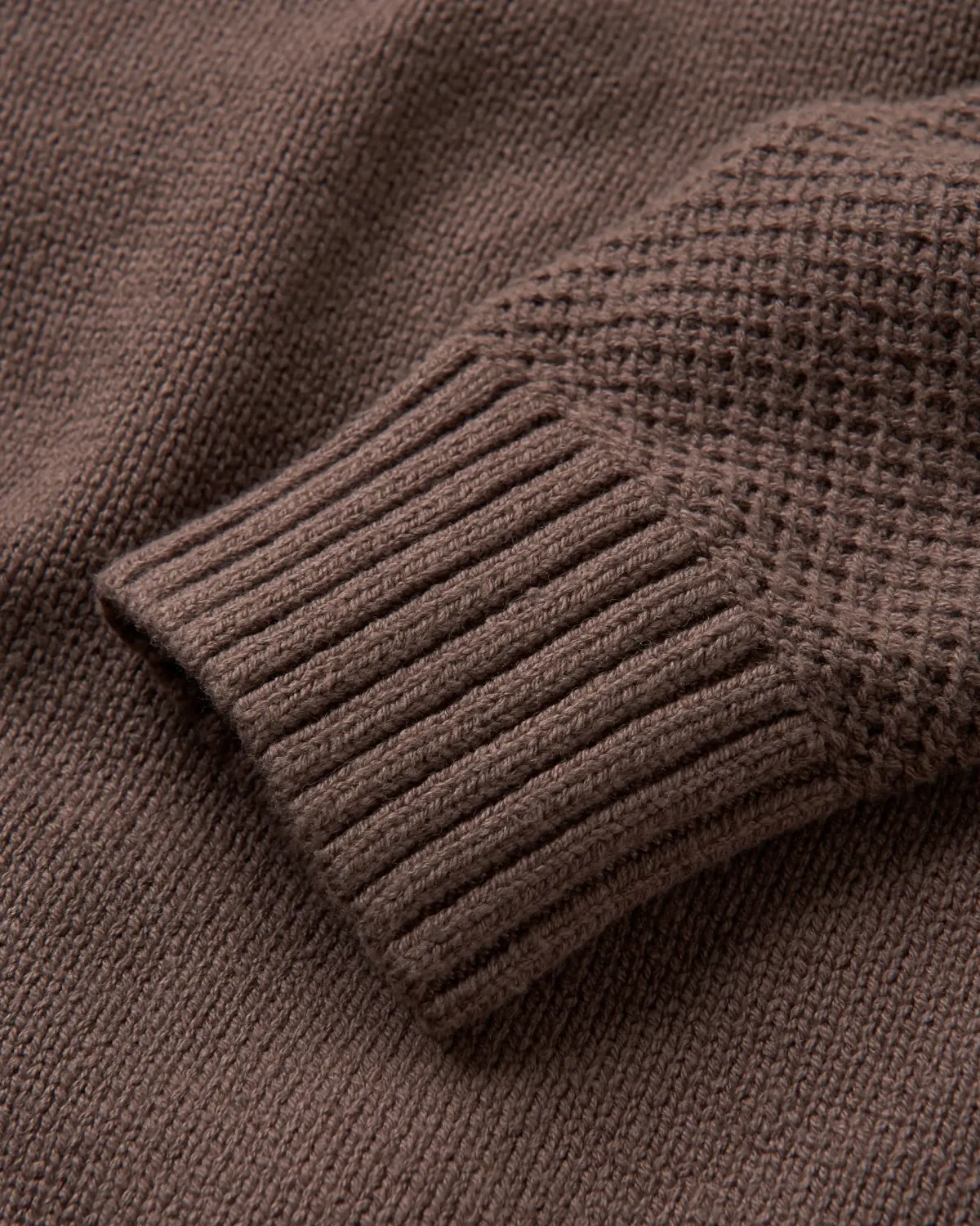 Sweaters|Passenger Swell Knitted Sweater - Coffee