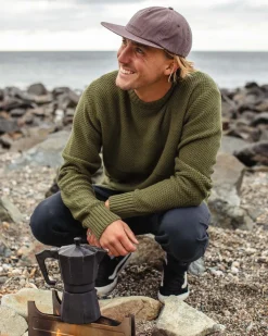 Sweaters|Passenger Swell Knitted Sweater - Khaki Green KhakiGreen