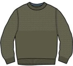 Sweaters|Passenger Swell Knitted Sweater - Khaki Green KhakiGreen