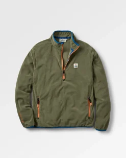 Fleece|Outdoor Active|Passenger Switchback Recycled Micro Polartec® Fleece - Khaki Green KhakiGreen