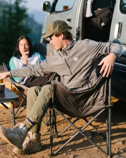 Fleece|Fleece|Passenger Switchback Recycled Micro Polartec® Fleece - Gray Marl 2 GrayMarl2