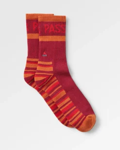 Socks|Passenger Tahoma Active Socks - Red Ochre RedOchre