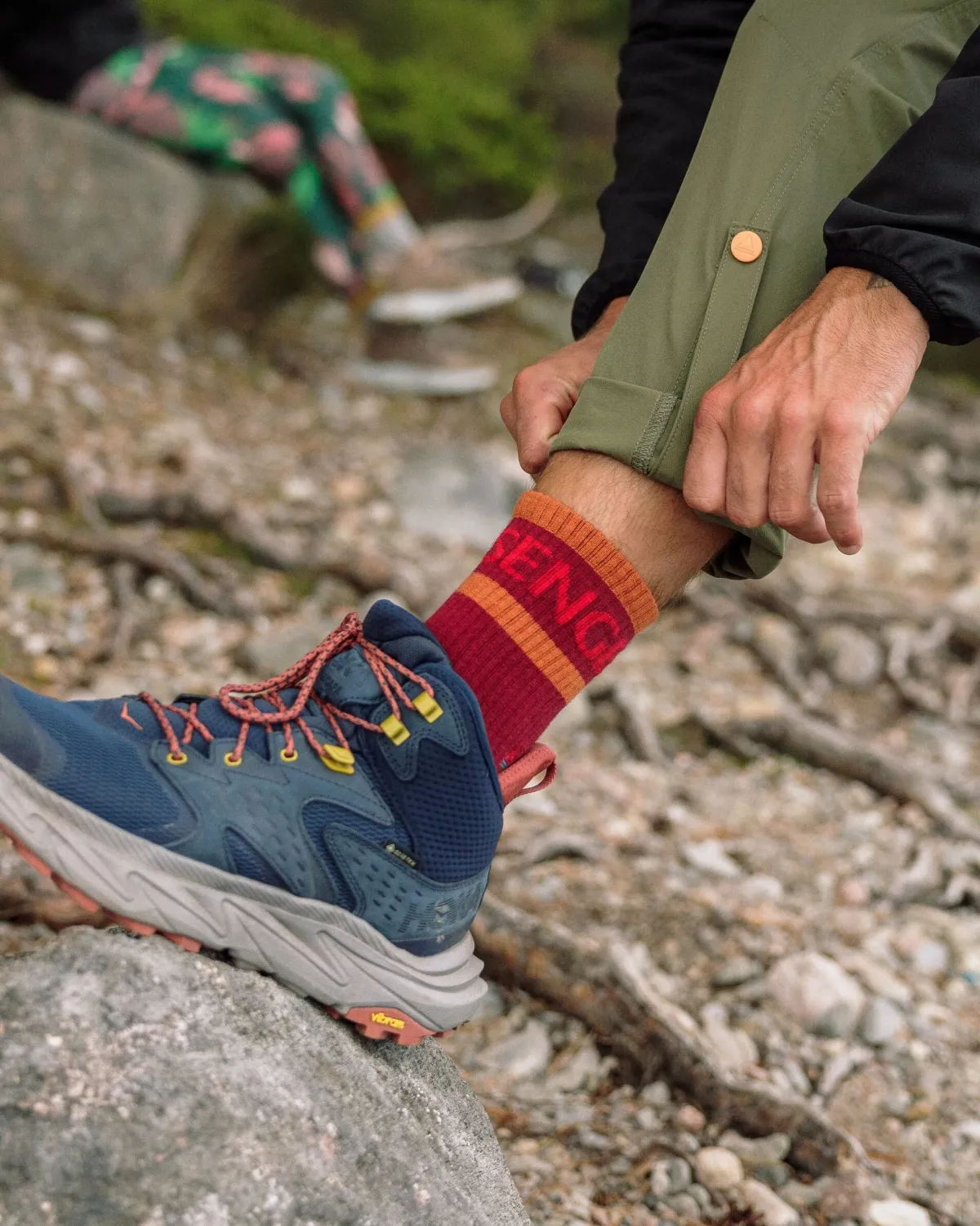 Socks|Passenger Tahoma Active Socks - Red Ochre RedOchre