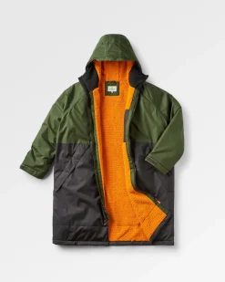 Changing Robes & Ponchos|Surf Accessories|Passenger Tempest Recycled Waterproof Changing Robe - Fir Tree/ Black FirTree/Black