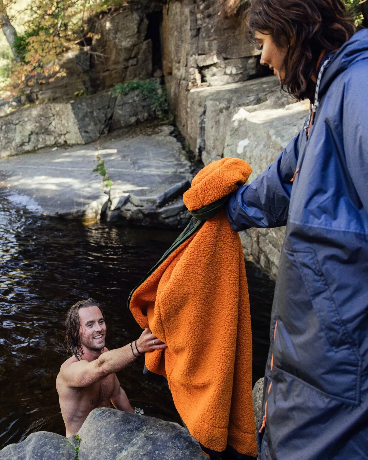 Changing Robes & Ponchos|Surf Accessories|Passenger Tempest Recycled Waterproof Changing Robe - Fir Tree/ Black FirTree/Black