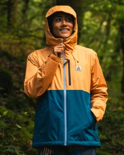 Jackets|Passenger Terrain Insulated Water Resistant Jacket - Corsair Blue/ Apricot CorsairBlue/Apricot