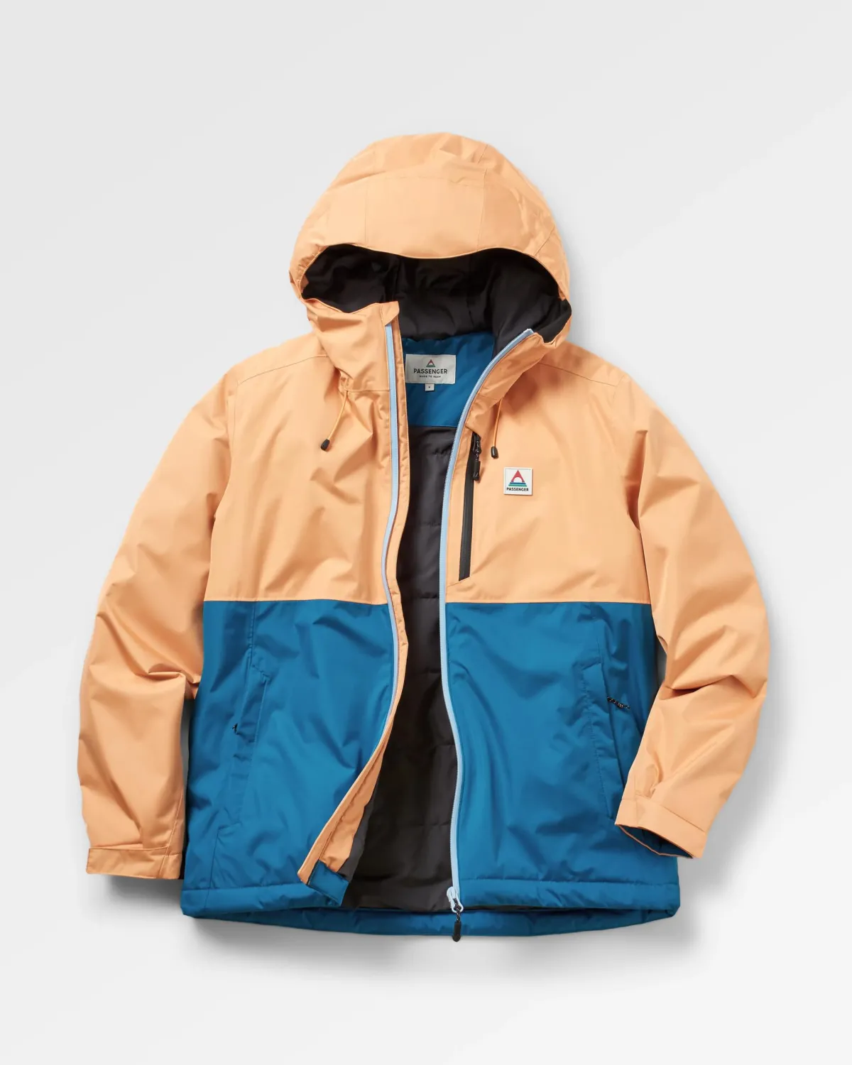 Jackets|Passenger Terrain Insulated Water Resistant Jacket - Corsair Blue/ Apricot CorsairBlue/Apricot