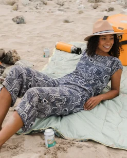 Pants|Jumpsuits & Playsuits|Passenger Thimbleberry Jumpsuit - Vintage Patchwork Navy VintagePatchworkNavy