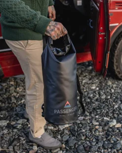 Dry Bags|Dry Bags|Passenger Tide 10 Liter Recycled Dry Bag - Black