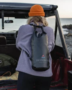 Dry Bags|Dry Bags|Passenger Tide 10 Liter Recycled Dry Bag - Black