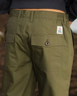 Pants|Passenger Timeless Crop Pant - Khaki Green KhakiGreen