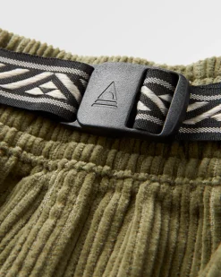 Shorts|Shorts|Passenger Topanga Cord Short - Khaki Green KhakiGreen