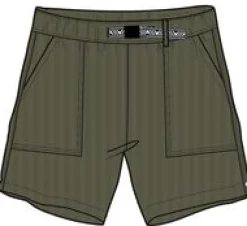 Shorts|Shorts|Passenger Topanga Cord Short - Khaki Green KhakiGreen